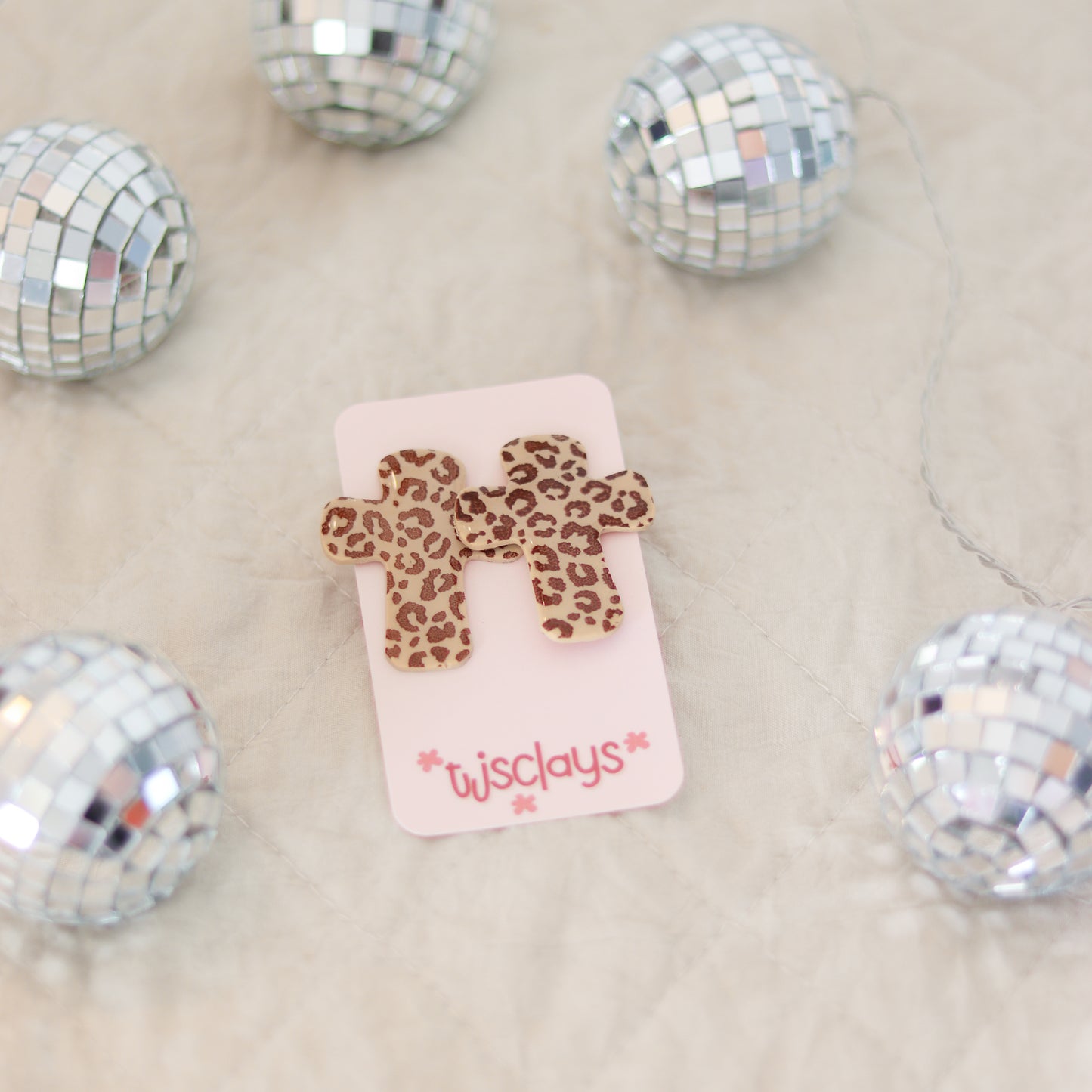ARCHIVE Cheetah Crosses - Big ♡