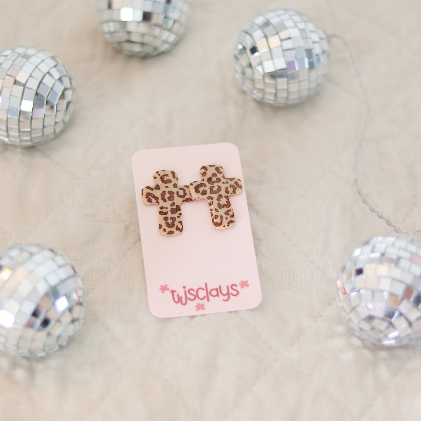 ARCHIVE Cheetah Crosses - Tiny ♡