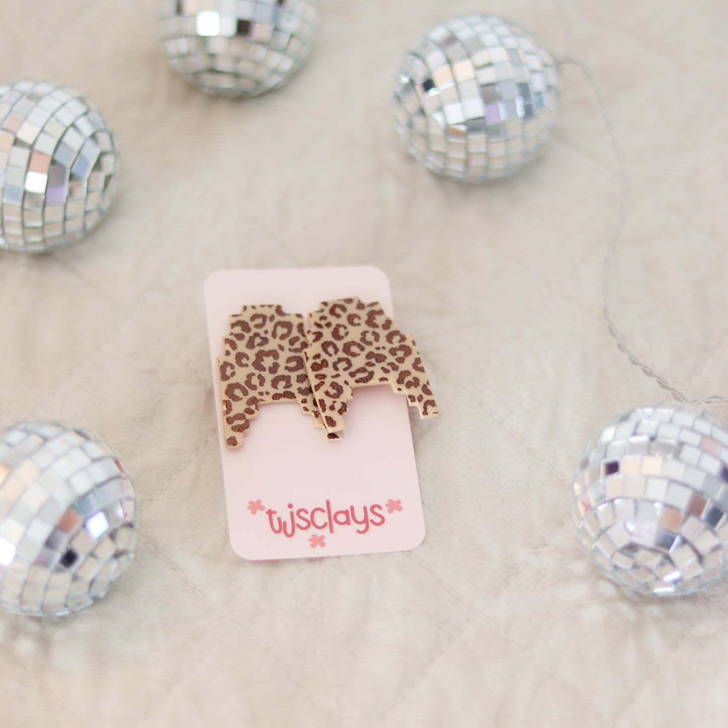 ARCHIVE Cheetah Funky Studs ♡