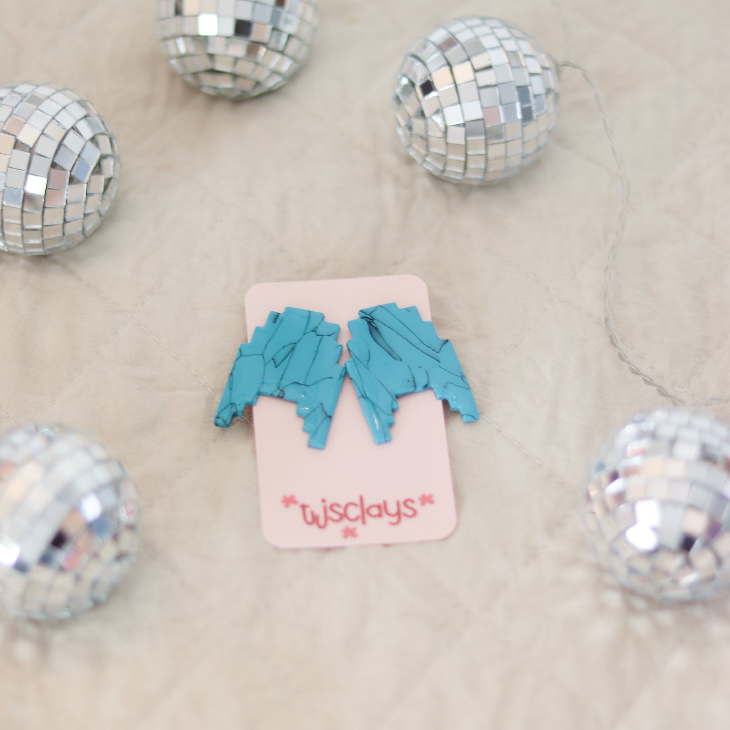 ARCHIVE Turquoise Funky Studs ♡