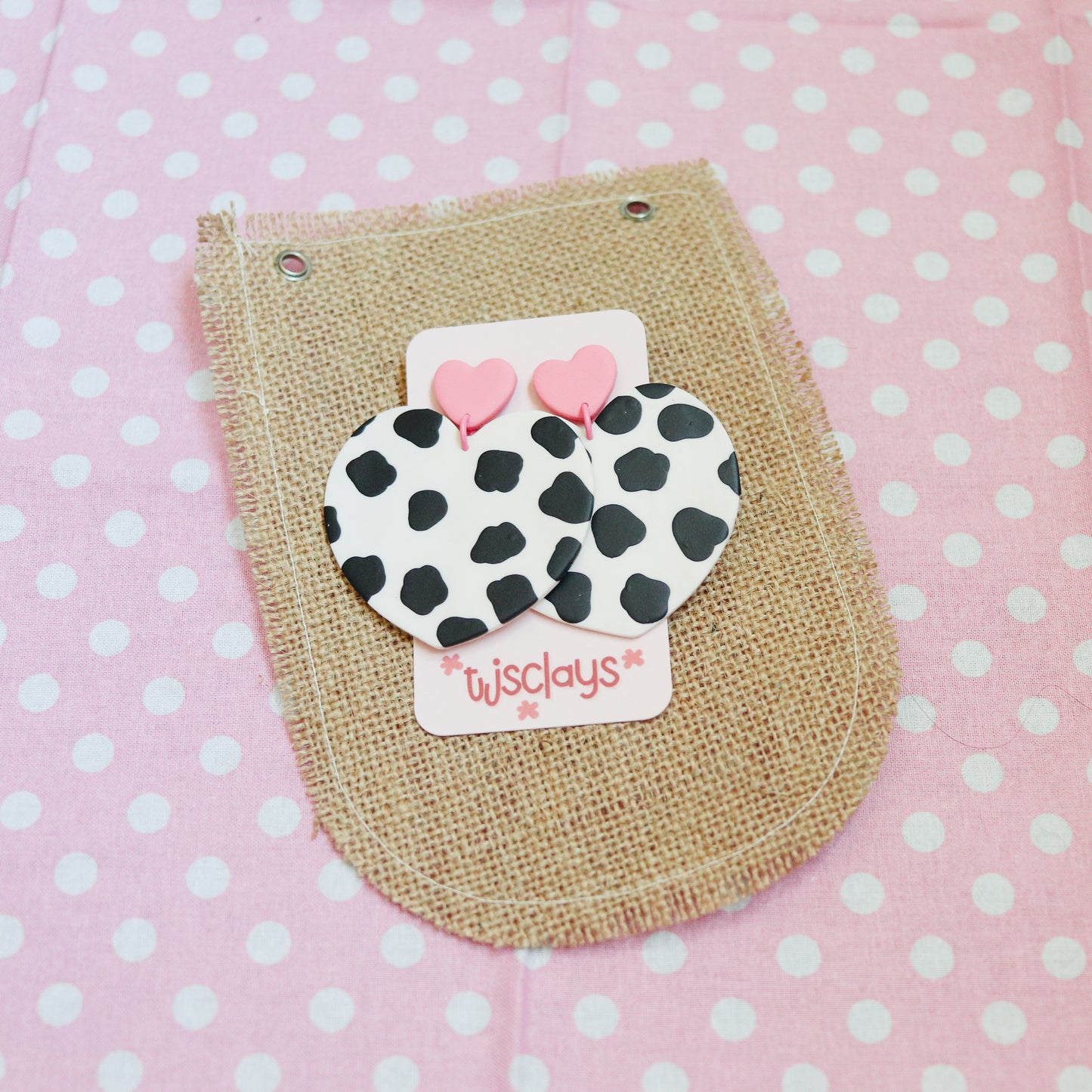 ARCHIVE Cow Print Hearts ♡