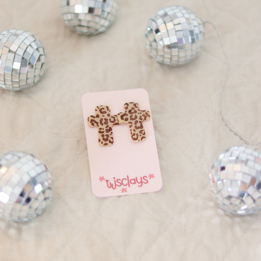 ARCHIVE Cheetah Crosses - Tiny ♡