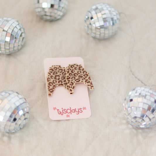 ARCHIVE Cheetah Funky Studs ♡
